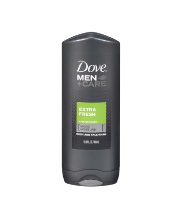 Dove Men+Care Body Wash Extra Fresh 13.5 oz | Hydrating & Refreshing Men's Shower Gel - International Shipping Available - Buy Online on GoSupps.com