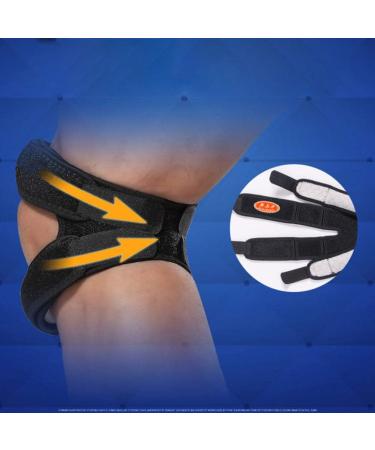 Milisten Knee Bands for Basketball | Patellar Tendon Support Strap & Knee Sleeves for Running | Sports Bracket & Knee Support - Buy Online on GoSupps.com