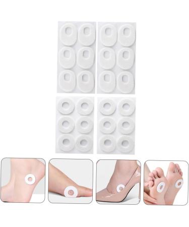 DOITOOL 4 Sheets Corn Stickers Invisible Tape Stickers Supplies Corn Protectos Pads for Foot Soft Foam Cushions Self- Adhesive Corn Cushion Pads Foot Felt Pads - Buy Online on GoSupps.com
