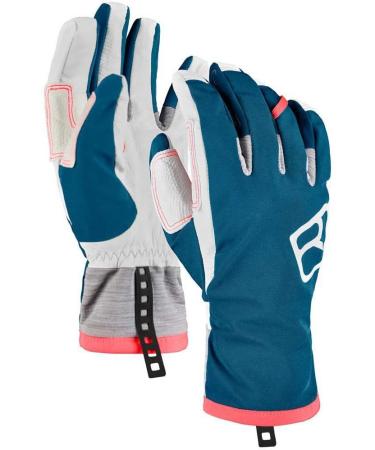 ORTOVOX Women's Tour Gloves XS - Petrol Blue | Best International Shipping for Outdoor Adventure Gear - Buy Online on GoSupps.com