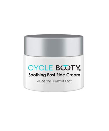Cycle Booty Soothing Post Ride Cream 4fl oz for Chafing & Saddles Sores - Soothes Skin Irritated from Friction.