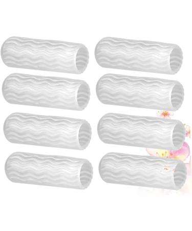 Buy Healvian Silicone Gel Sleeve Protectors - 8 Pairs of Open Tube Protectors | Durable & Comfortable | Perfect for International Shipping - Buy Online on GoSupps.com