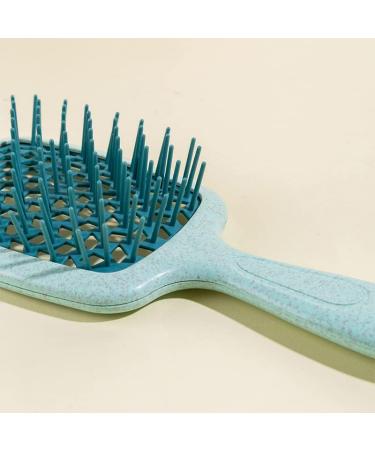 Comb 1 Piece Of Wide Tooth Air Cushion Comb Salon Scalp Massage Comb Brush Wide Tooth Comb (Color : Green) - Buy Online on GoSupps.com