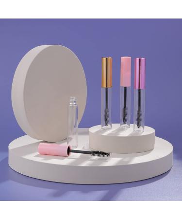 YITOU 12 Pcs 10ml Empty Mascara Tubes with Eyelash Wand | Refillable Clear Bottles for Castor Oil | DIY Cosmetics Container | Bulk Wholesale Purple - Buy Online on GoSupps.com