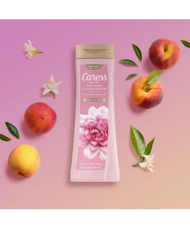 Caress Body Wash With Silk Extract For Noticeably Silky Soft Skin Daily Silk Body Soap With White Peach & Orange Blossom 20 fl oz 20 Fl Oz (Pack of 1) - Buy Online on GoSupps.com