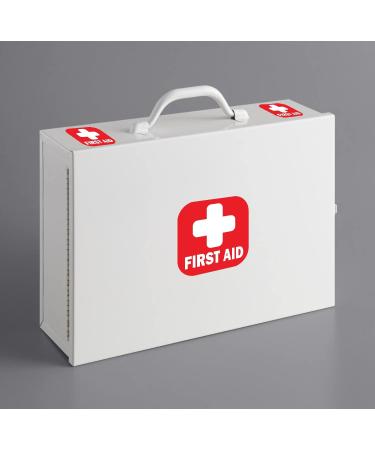 TOTOMO 12pc First Aid Kit Sign Sticker Set - Self Adhesive Vinyl Decal Medical Cross Emergency Box Hospital Ambulance - Light Reflective - 4x4 + 2x2 Sizes - Buy Online on GoSupps.com