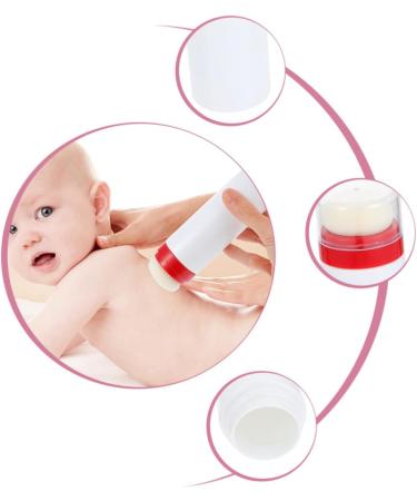 Lot de 2 Flacons Poudre pour B b Couvercle Anti-poussi re et Houppette Int gr e Pratique et R sistant Soin Peau en Voyage Couleur Al atoire - Buy Online on GoSupps.com
