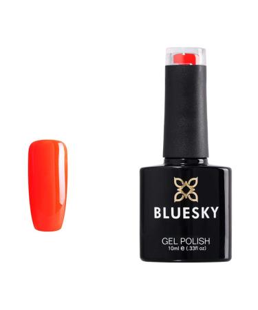 Bluesky Gel Polish Orange Zest Neon05 Gel Dissolving Nail Polish 10ml Orange Zest 10 ml (Pack of 1)