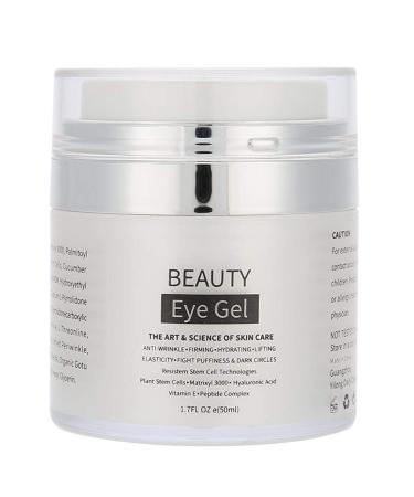 Mild Beauty Eye Gel with Hyaluronic Acid & Vitamin A | Dark Circles & Wrinkles Removal Cream for Face - Buy Online on GoSupps.com