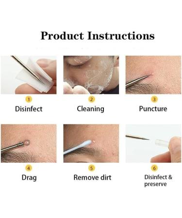 8 Pcs Ear Pick & Blackhead Remover Kit with Storage Box - Earwax Removal & Cleansing Tool Set - Buy Online on GoSupps.com