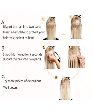 LAAVOO 60cm Real Hair U-Tip Extensions #1 - Premium Keratin Bonding - Smooth & Luxurious Black Hair Extensions - Buy Online on GoSupps.com