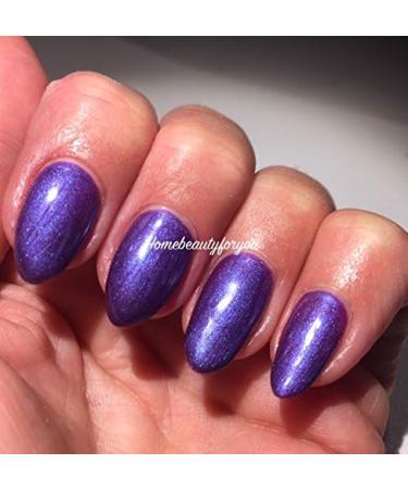 Bluesky Purple Purple 80530 Nail Gel Polish UV LED Soak Off 10ml - Buy Online on GoSupps.com