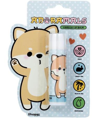 Puckator Lola the Cat and Shuggs the Shiba Inu Dog Adoramals Pets Stick Lip Balm Cherry (Lola) Vanilla (Shuggs) Lip Care Stick Balms Chapstick Holiday Essentials For Women Family Lipbalm Moisturiser - Buy Online on GoSupps.com