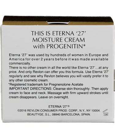 Revlon Eterna '27' Moisture Cream 2 oz (Pack of 4) - Proven Progenitin Formula - Buy Online on GoSupps.com