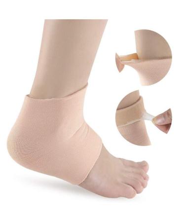 Foot-Brilliant Cuff - Moisturizing Gel Sock for Pain Relief Callus Softening and Ankle Support | Ideal for Plantar Fasciitis & Achilles Tendon Inflammation - Buy Online on GoSupps.com