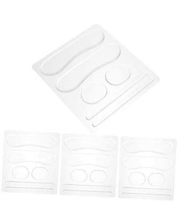 NOLITOY 4 Sheets Shoe Inserts Shoe Heel Inserts Silicone Heel Inserts Clear Heel Protector Heel Pads for Women Heel Cushion Inserts Shoe Heel Cushion Suspenders Triple