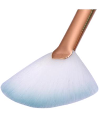 LyDia Small Mermaid Fishtail Fan Green Cheek Blusher/Blending/Face n Body Contour/Highlighter/Bronzer/Dust Makeup Brush - Buy Online on GoSupps.com