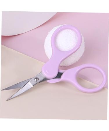 NOLITOY Mustache Trimmer & Eyebrow Scissors - Stainless Steel Beauty Shears for Precision Grooming | Small Metal Scissors for Men & Women - Buy Online on GoSupps.com