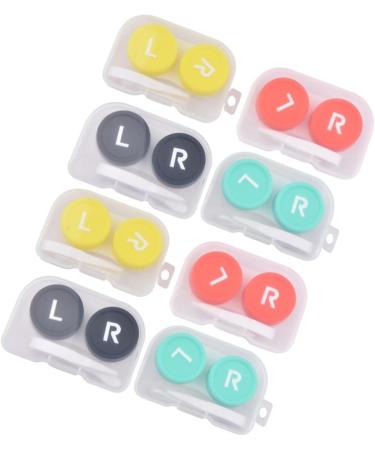 16 Pcs Remote Tool Piston Storage Container for Contact Lenses - Lens Holder Tweezers & Accompanying Box - Ideal for Travel & Organization - Buy Online on GoSupps.com