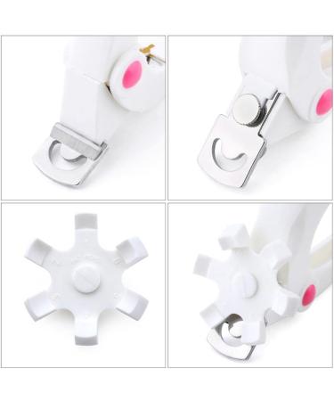 kawehiop Acrylic Nail Cutter Lightweight Anti-skidding Stainless Steel Nail Tips Durable False Nails Trimmer Manicure Tools for Travel - Buy Online on GoSupps.com