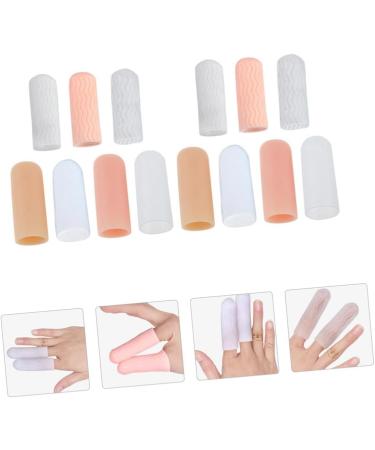 FOMIYES 7 Pairs Gel Finger Cots - Silicone & Rubber Finger Protectors for Guitar Crafting & More - International Shipping Available - Buy Online on GoSupps.com