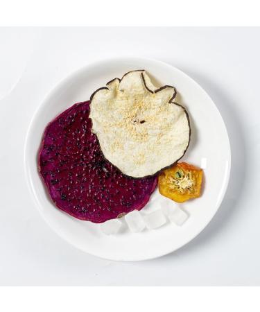 HONAMWINPRO Dried Pitaya Slices for Cocktails Snacking Baking Dried Pineapple Rings 10 PACK - Buy Online on GoSupps.com