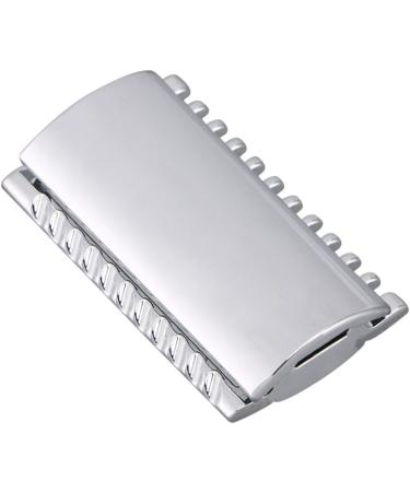 Beavorty 2-Piece White Shaving Set - Men's Metal Razor with Chestnut Wood Handle | Premium Grooming Accessories - Buy Online on GoSupps.com