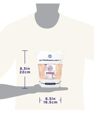 Organic Himalayan Garlic Salt - 2 lb. Extra-Fine Bulk Bag | San Francisco Salt Co - Buy Online on GoSupps.com