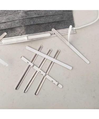 100Pcs Aluminum Metal Nose Bridge Strips for Masks - Adjustable Nose Clips Wire for DIY Mask Making - Sewing Crafts Accessories - Buy Online on GoSupps.com