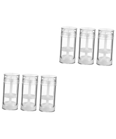 DOITOOL 6 Pcs Tube As Travel Filling Lipstick Stand 7.7x3.6cmx2pcs Transparentx2pcs