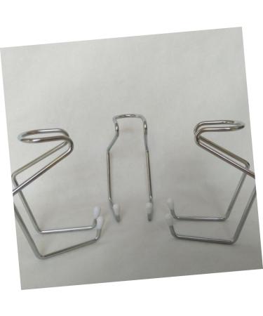 Minkissy 3-Piece Double Razor Stand Set | Men's Shaver & Safety Razor Rack | Durable Iron Brackets for Grooming Essentials - Buy Online on GoSupps.com