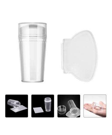 Lurrose 3 Transparent Nail Stamping Plates & Scrapers - Silicone Nail Art Tools for Perfect Manicures | International Shipping Available - Buy Online on GoSupps.com