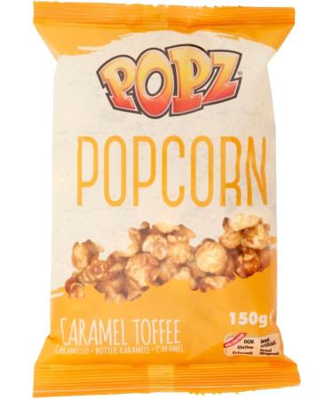  Italian Gourmet E.R. Popz Popcorn Caramel Caramel Popcorn (75%) Pack of 6 150g Bag + 400g Box - Buy Online on GoSupps.com
