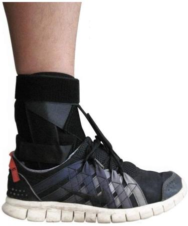 Buy Adjustable Ankle Foot Orthosis for Drop Foot - Stabilizer for Flaccid Foot & Dorsiflexion Movement (Small) | International Shipping Available - Buy Online on GoSupps.com