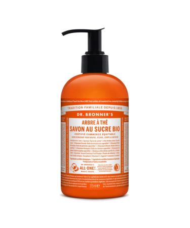 Dr. Bronner's Dr Bronner's Organic Sugar Liquid Soap Tea Tree Pump Bottle 355 ml
