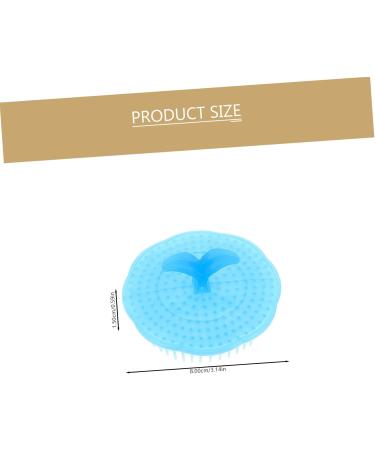 Fomiyes 6-Piece Shower Brush Set - Silicone Scalp Massage & Skin Cleaning - Deep Tissue Triggering Point Bathing Brush - Buy Online on GoSupps.com