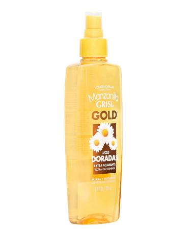Manzanilla Grisi Gold Hair Lotion 2-Pack - 8.4 FL Oz Spray Bottles with Chamomile Extract - Buy Online on GoSupps.com