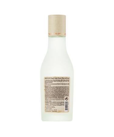 Skinfood Peach Sake Toner 4.56 oz - Hydrating & Brightening Toner for Radiant Skin - Buy Online on GoSupps.com