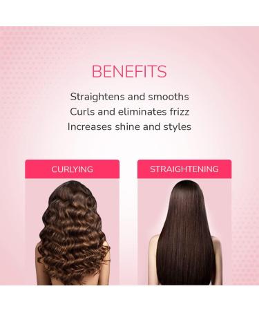 Titanium Flat Iron Hair Straightener 1.75" | Sleek & Curly Hair | Includes Travel Pouch Thermal Mat Glove & Universal Adapter | PROFASHION - Buy Online on GoSupps.com