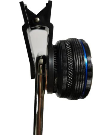 37mm Phone Camera Lens Kit | 0.45X Super Wide Angle + 15X Macro Lens | Professional HD Camera Lens for Smartphone/Tablet | No Dark Corners - Buy Online on GoSupps.com