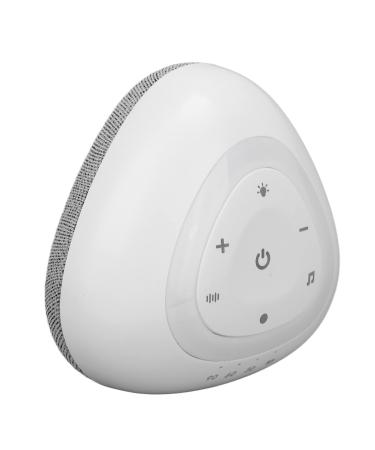 White Noise Night Light White Noise Sleep Speaker Intelligent 7 Colors Soothing Stress Reduction for Work