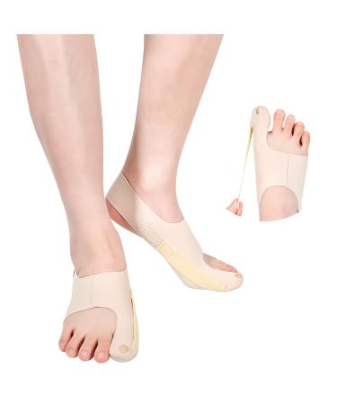 Wisebom hallux valgus correction unisex 1 pair of bale toes correct toes valgus socks bandage toe separator hallux valgus rail protection for pain relief (l)