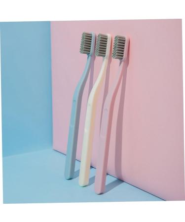 Ultechnovo 6ST Eco-Friendly Stiff Brush Toothbrushes | Sustainable Dental Care Tools | Frosted Cleaning Brushes for Adults - Buy Online on GoSupps.com