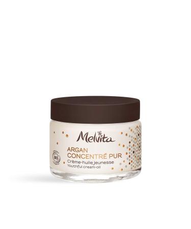 Melvita Anti-aging Cream Certified Organic Argan Concentrate Pure Pot, 50 ml