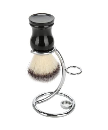 Shaving Stand Men Shaving Tool Kit 2 IN 1 Portable Curved Shaving Brush Manual Shaving Stand Holder 1 Unit (Lot de 1)