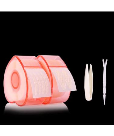 Beatifufu 2 Roll Lace Double Eyelid Sticker Eyelid Shadow Stickers Eyelid Tape Strip Eye Lift Tape for Droopy Lid Eyelid Lifter Strip Women Eye Tape Heart-shaped Adhesive Strip Blindfold - Buy Online on GoSupps.com