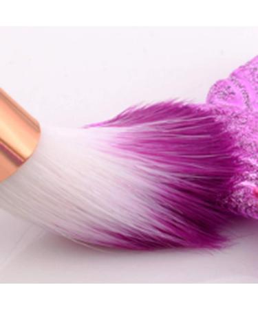 Makeup Brush Set 10 Pieces Gradient Handle Makeup Brush Eyeshadow Brush for Loose Powder Blush Foundation Foundation Brush - Buy Online on GoSupps.com