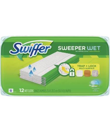 Sweeper Wet Mopping Pad Refills - Open Window Fresh Scent - 12 Count x 4 Pack - Buy Online on GoSupps.com