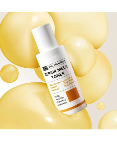 Niacinamade 29 500ppm + Baku-CE 3% Toner Duo Solution Repair Mela Toner - Rice Extract+Lactobacillus Niacinamade Bakuchiol 30 000ppm PDRN Peptides Hyaluronic - Buy Online on GoSupps.com