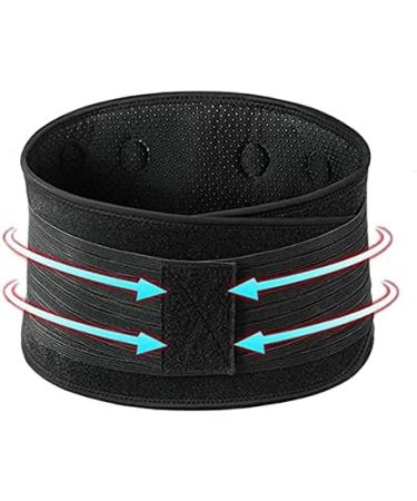 Premium Lumbar Support Belt for Herniated Discs | Self-Warming Infrared Healthcare Adjustable Waist Belt - Ideal for Older and Middle-Aged Adults (Black XL) - Buy Online on GoSupps.com